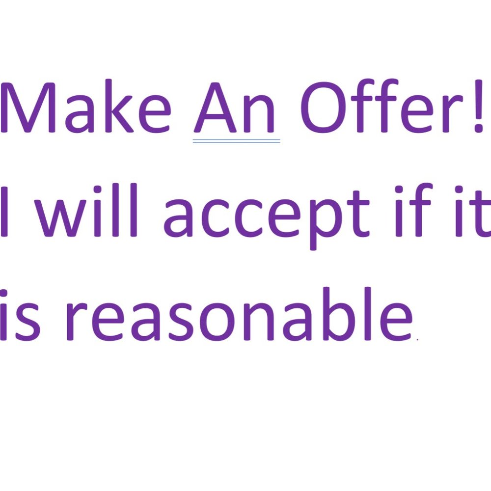 Make an offer! :)